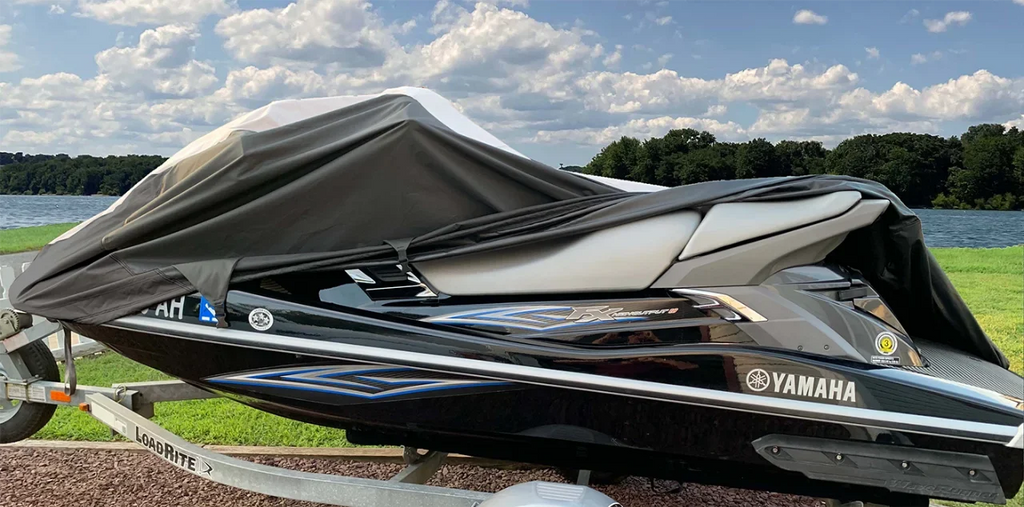 SUPER HEAVY-DUTY PWC 600D JET SKI protector appropriate for Polaris Genesis i 2001 2002 2003 2004