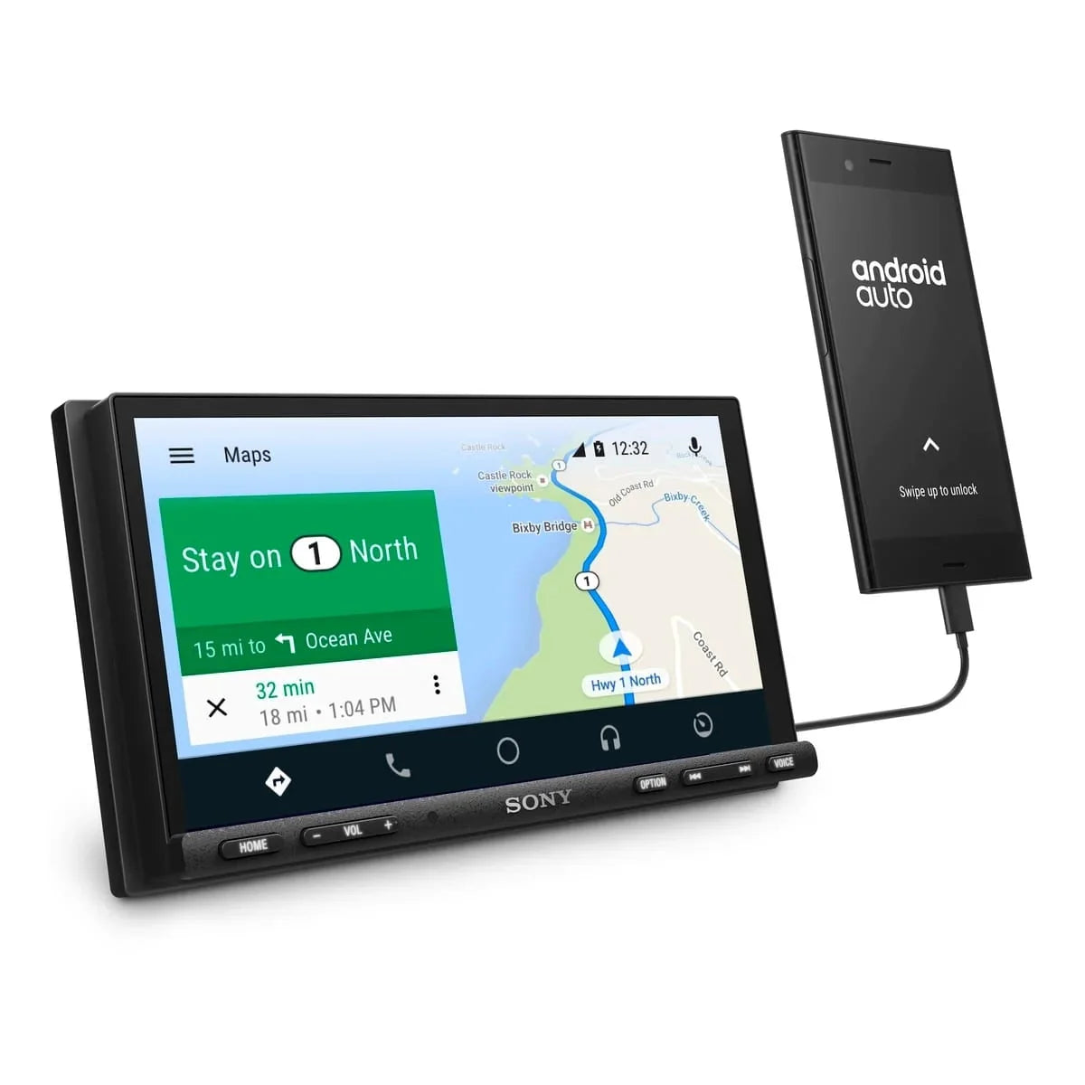 Mobile XAV-AX7000 6.95"  CarPlay & Android Auto Digital Media Receiver
