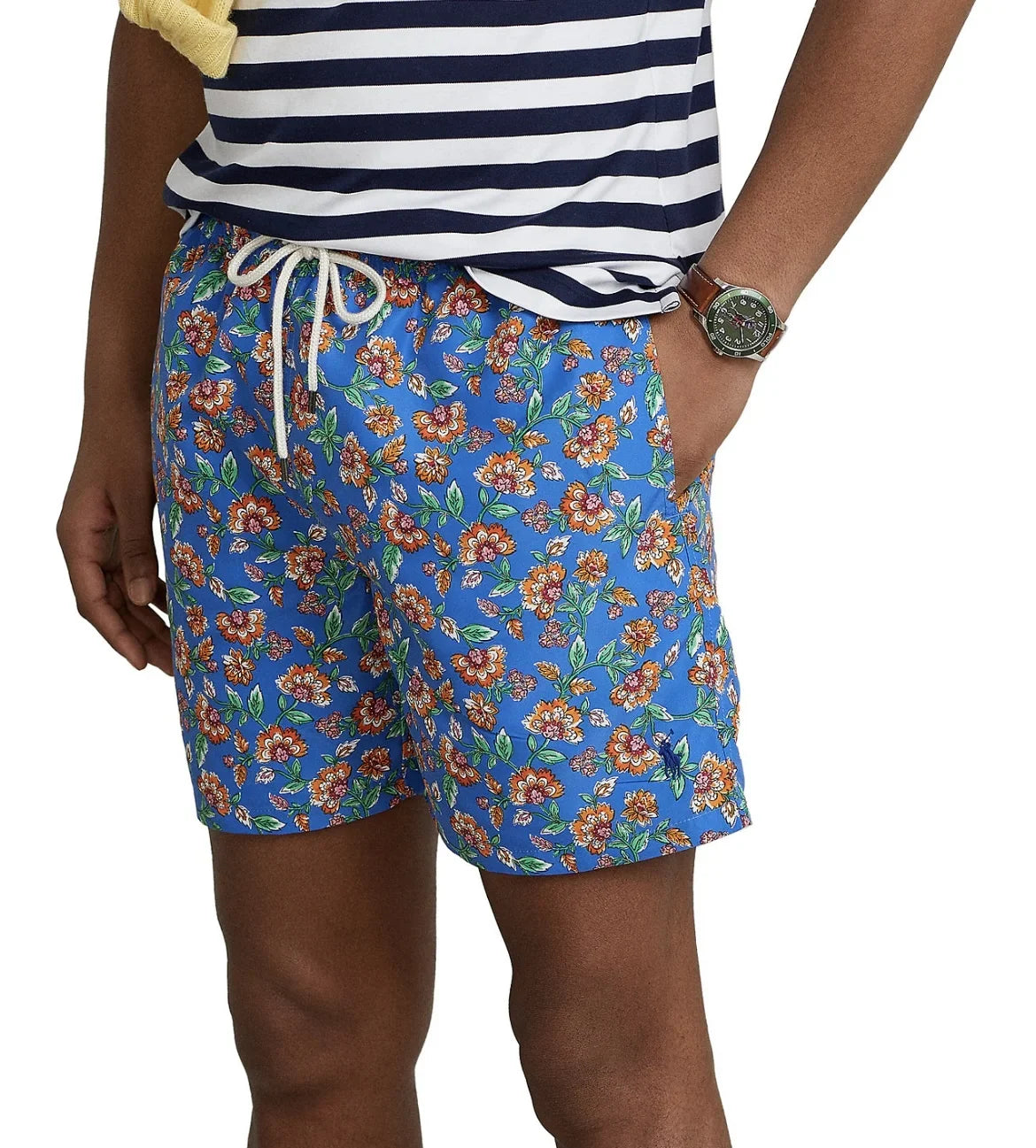 Polo Ralph Lauren Men's 5.5-Inch Traveler Classic Swim Trunks Size XXL