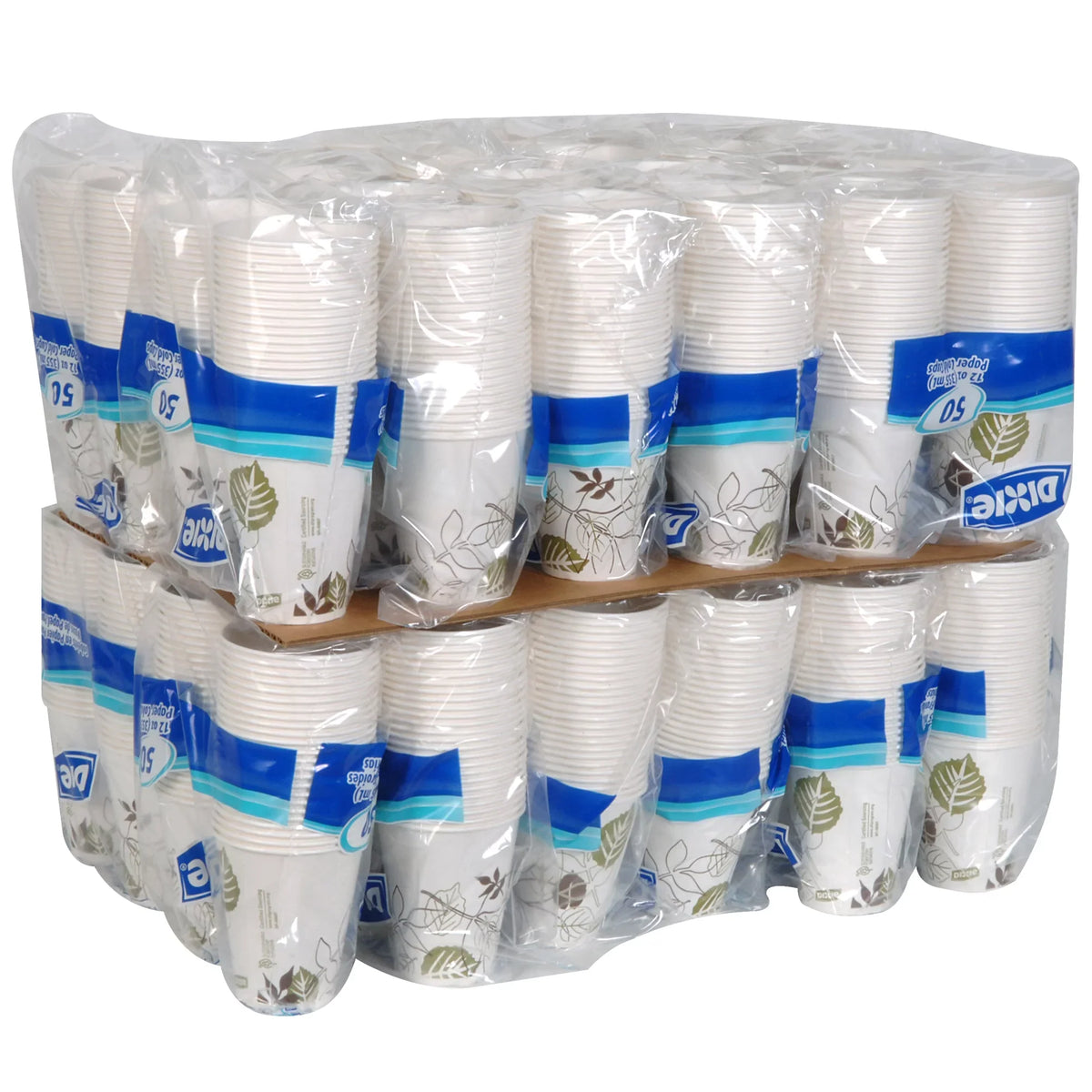 Polycoated Paper Cold Cup by GP PRO (Georgia-Pacific), Pathways, 1,200 Count (50 Cups Per Sleeve, 24 Sleeves Per Case). Dixie® (12FPWS) 12 oz