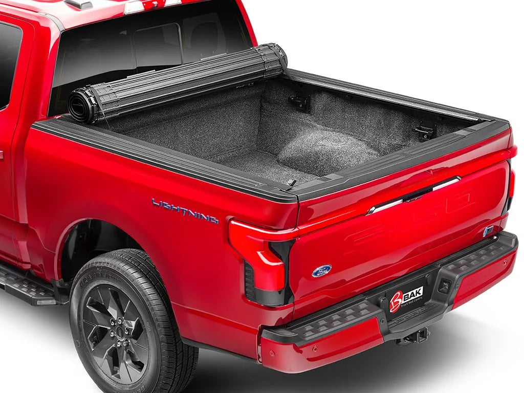 BAK by RealTruck Revolver X4s Hard Rolling Truck Bed Tonneau protector | 80338 | matching with 2021 - 2023  F-150 8' 2" Bed (97.6")