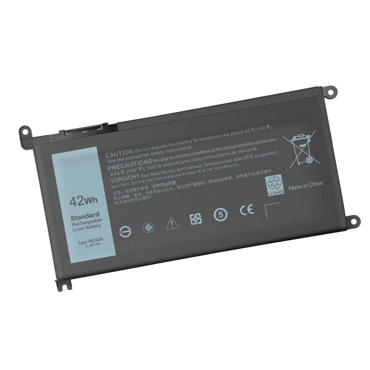 WDX0R Battery for  Inspiron 15 7000 5000 Series 5567 5568 fit P58F P66F P75F