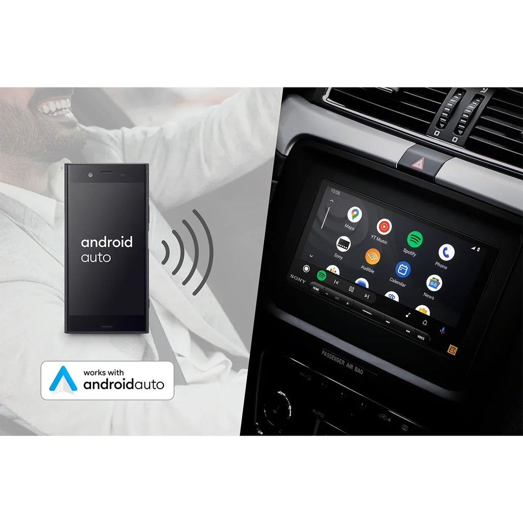 Mobile XAV-9000ES Mobile ES 6.75" Wireless High-Resolution Media Receiver with  CarPlay and Android Auto