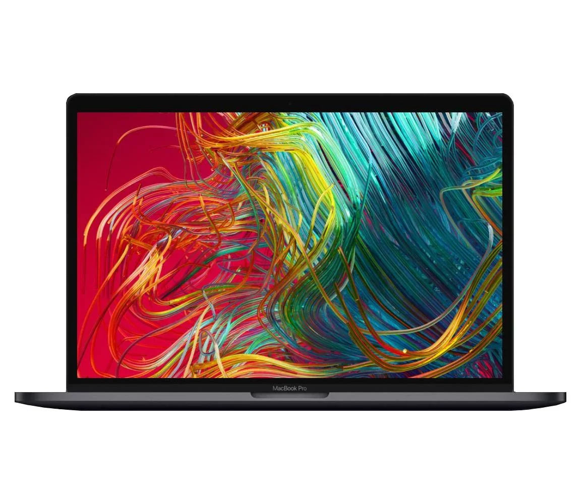 Pre-Owned Macbook Pro 15.4-inch (Retina, Space Gray, Touch Bar) 2.2Ghz 6-Core i7 (Mid 2018) MR932LL/A 256GB SSD 32GB Memory 2880x1800 Display Mac OS Sierra Power Adapter (Good)