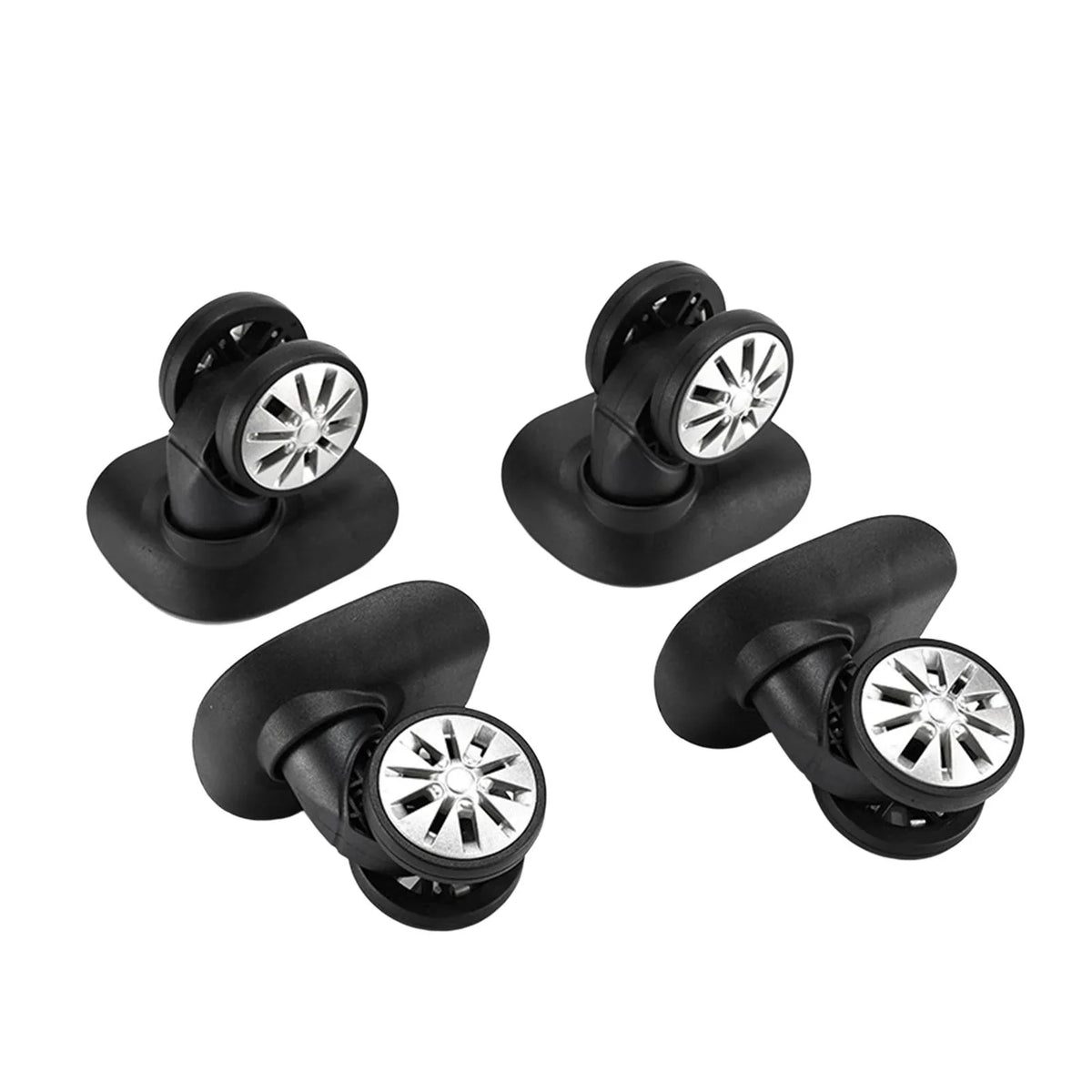 4Pcs Luggage Wheels Replacement Caster Wheels for Trolley Case Suitcase Bag