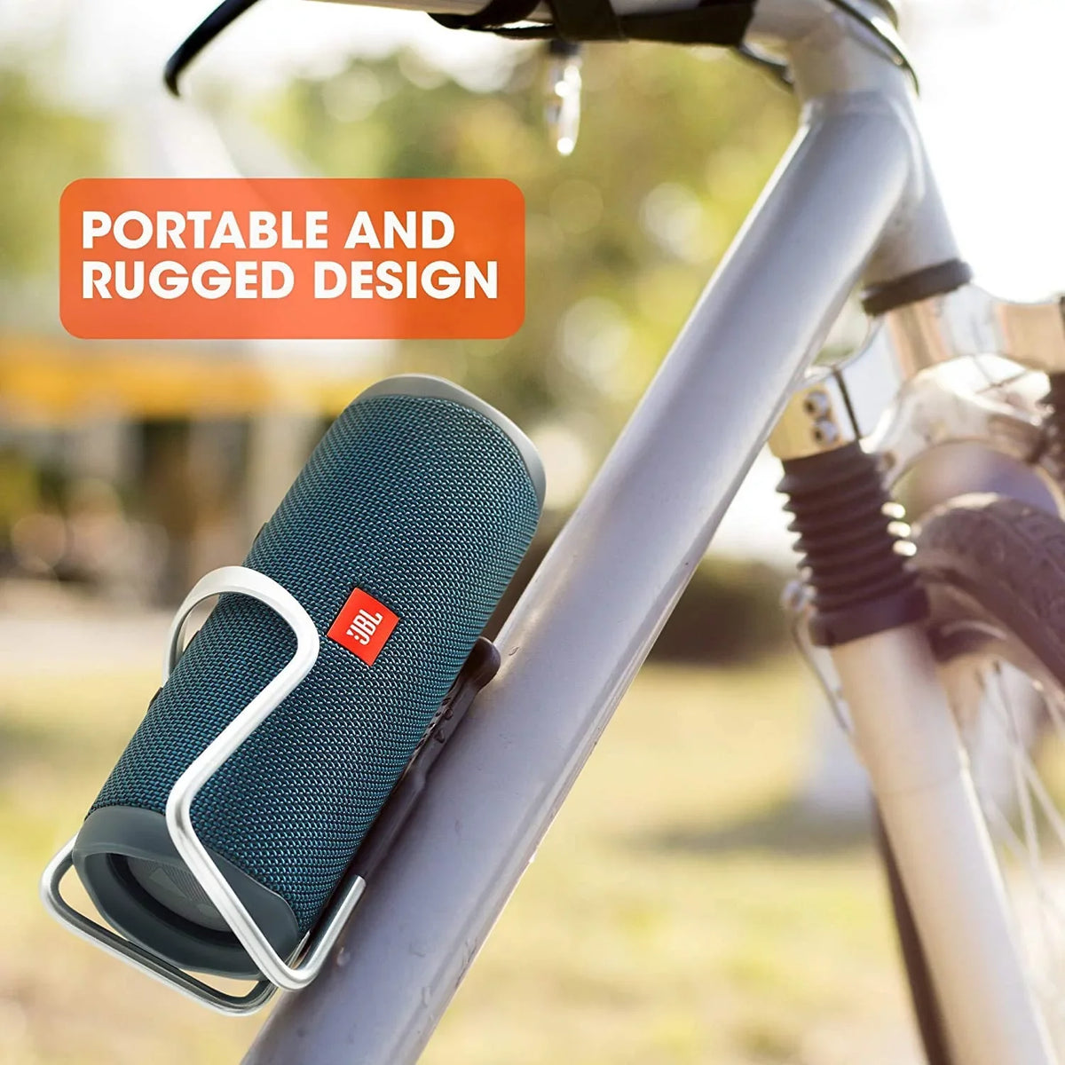 JBL Flip 5 Waterproof Portable Wireless Bluetooth Speaker Bundle with Hardshell Protective Carrying Case (Camo)