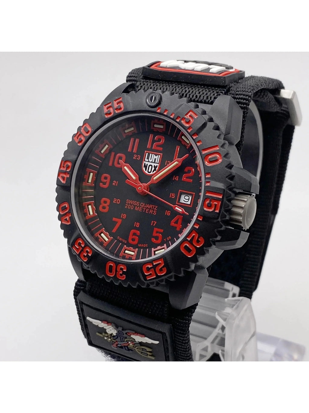 Pre-owned Luminox Navy Seal Colormark 44mm Carbon Watch XS.3065 (Good)