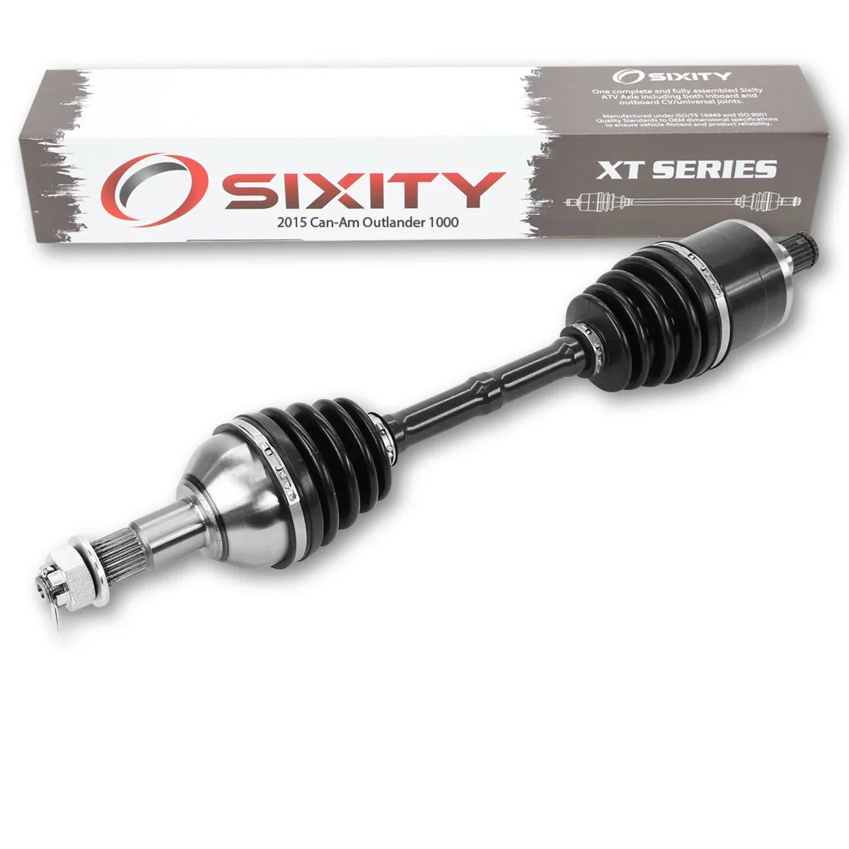 Sixity XT Rear Left Axle matching with Can-Am Outlander 1000 2015 - EFI STD 4X4