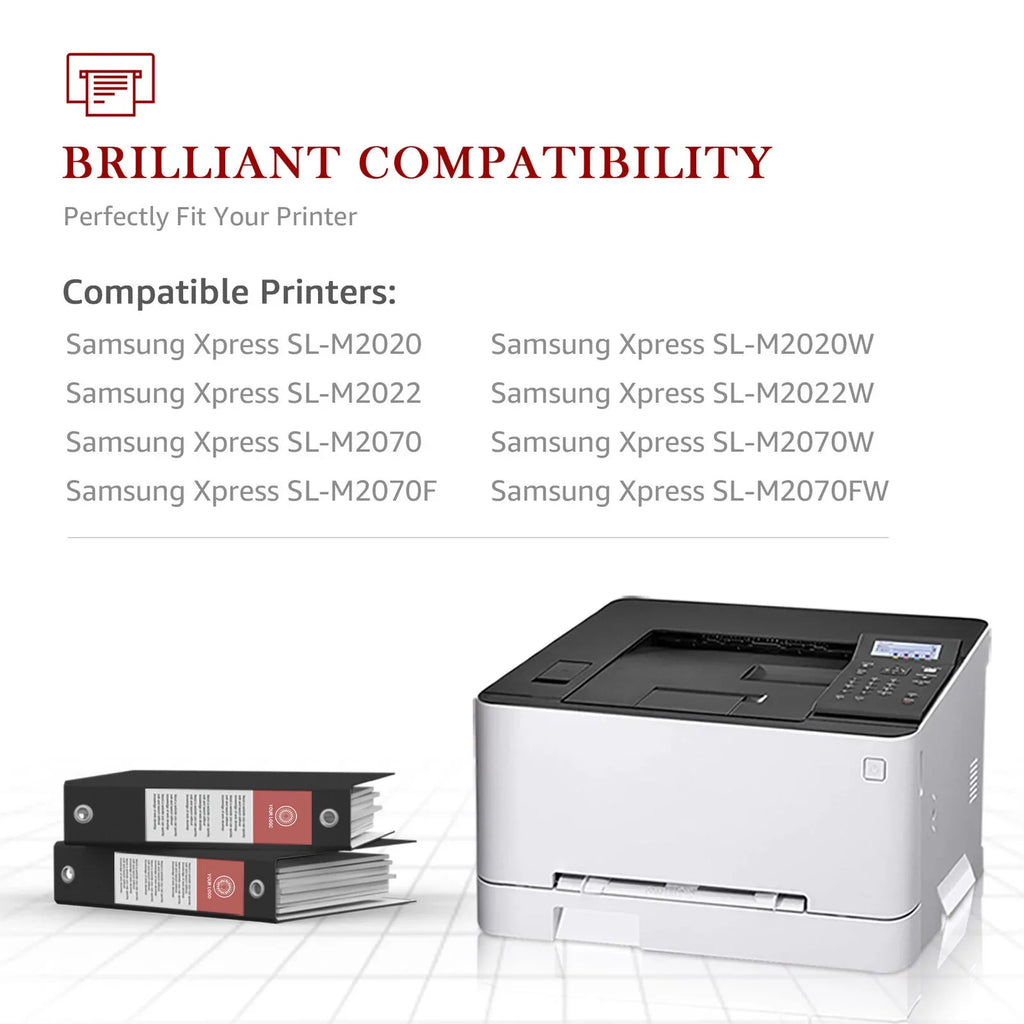 4-Pack MLT-D111S suitable Toner Cartridge for  MLT-D111S 111S High Yield Xpress SLM2020W M2022W M2070FW M2024 M2026W Printer (Black)