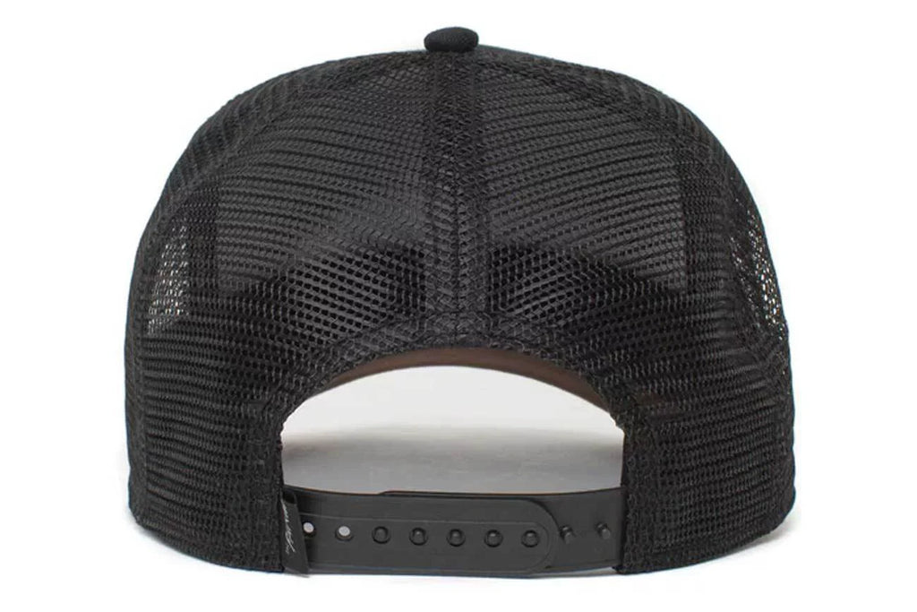 The Baddest Boy Trucker Cap, Black. Goorin Bros