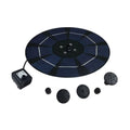 YHAIOGS Solar Pump Freestanding Floating Solar Bird Bath moisture Pump Garden Bird Bath Decor