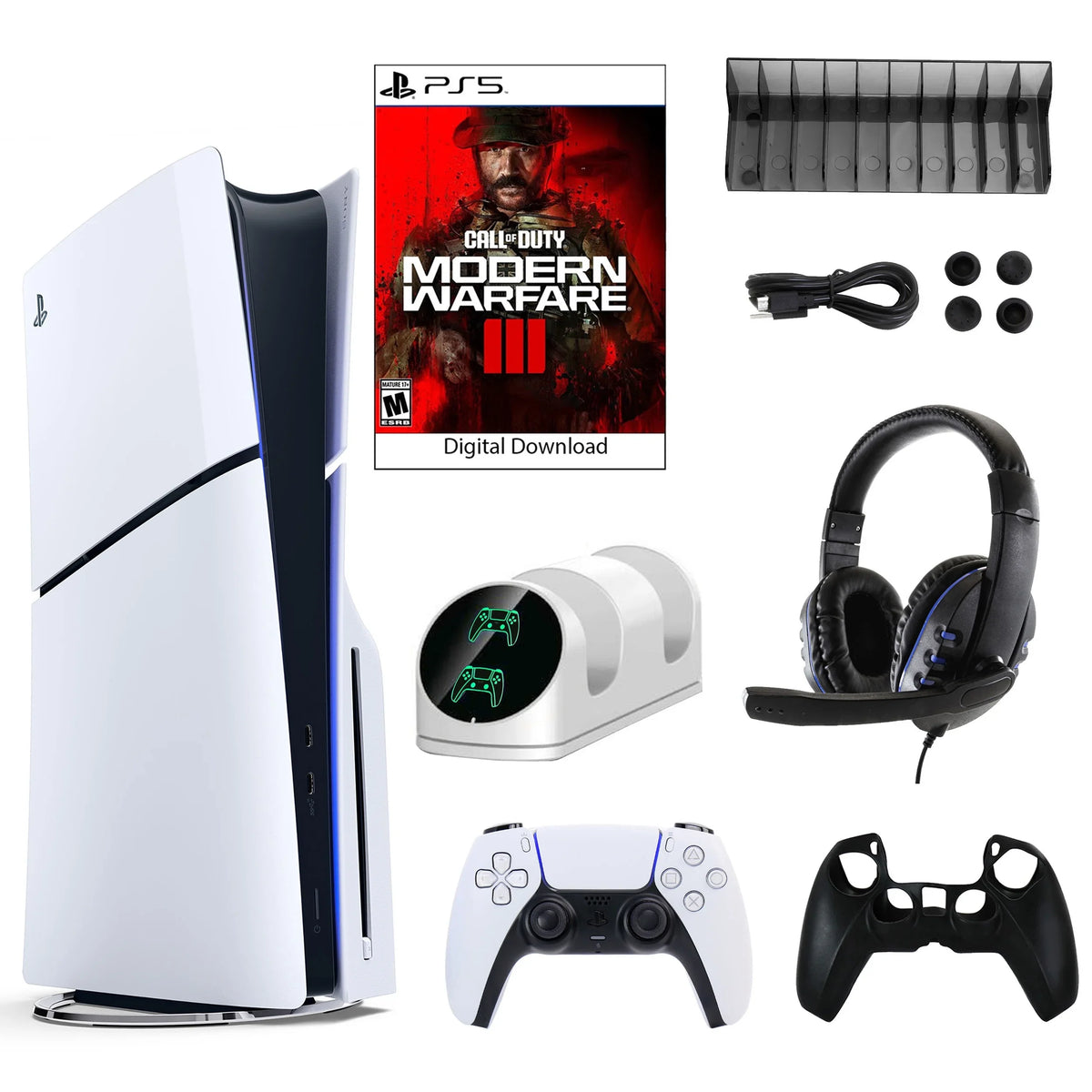 PlayStation 5 Slim Call of Duty: Modern Warfare III Slim Console with Accessories Kit