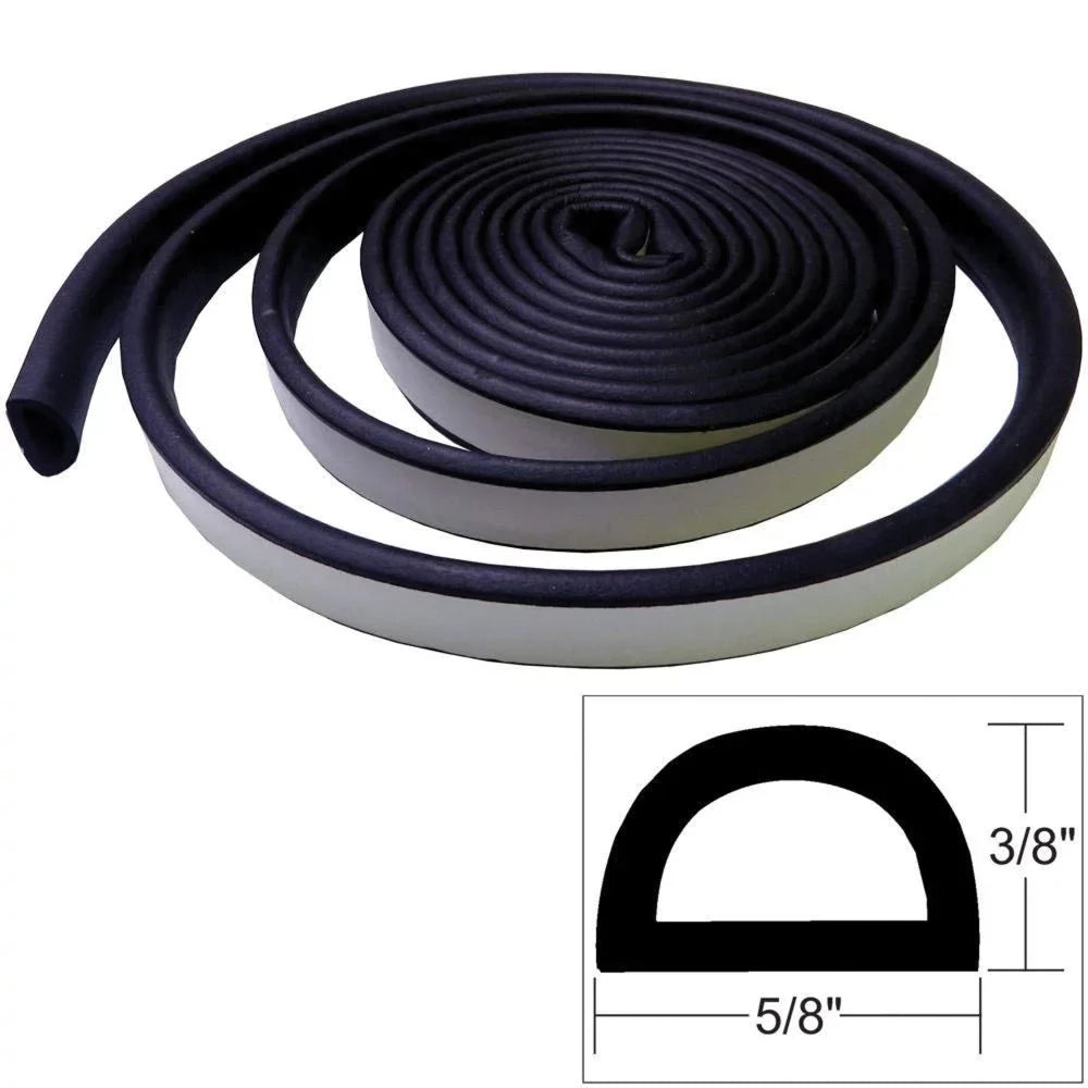TACO Marine V30-0109B10-1 atmospheric conditions Seal Tape - 3/8" x 5/8" x 10', Black
