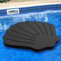 Polar Whale Floating Scallop Shell Lounger Platform Raft Tray for Pool or Beach Party Float Lounge Durable Foam 36 inches Extra Large UV immune