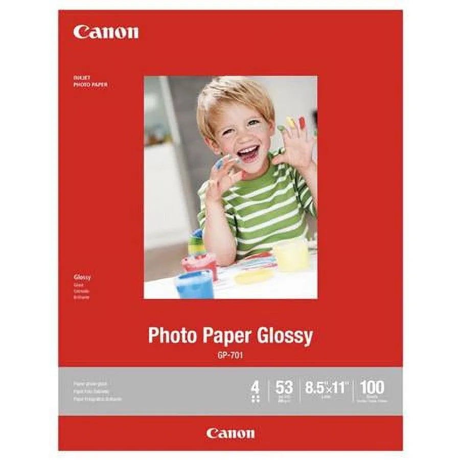 GP-701 Photo Paper Glossy (8.5 x 11", 100 Sheets)