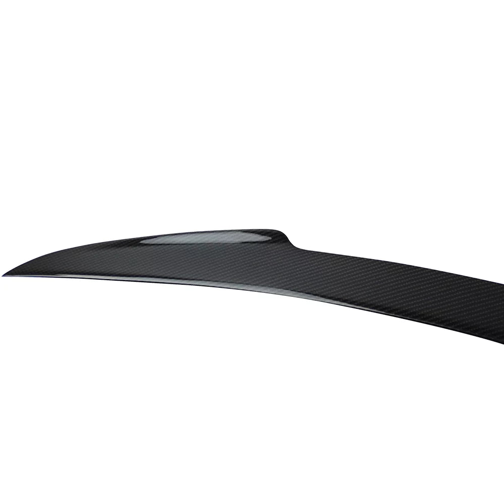 Ikon Motorsports matching with 12-23 Tesla Model S H Style Rear Trunk Spoiler Wing - Carbon Fiber CF 2012 2013 2014 2015 2016 2017 2018