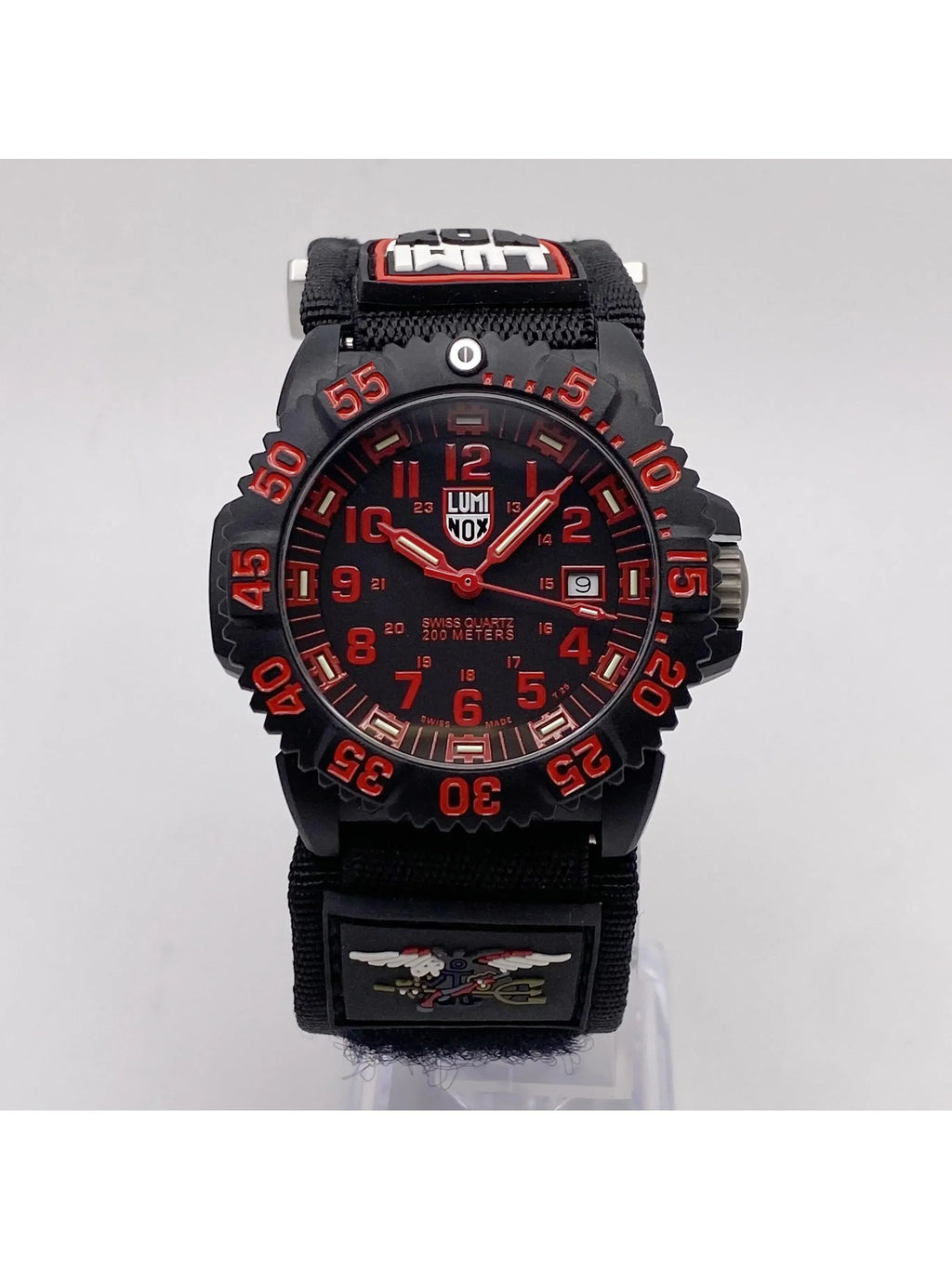 Pre-owned Luminox Navy Seal Colormark 44mm Carbon Watch XS.3065 (Good)