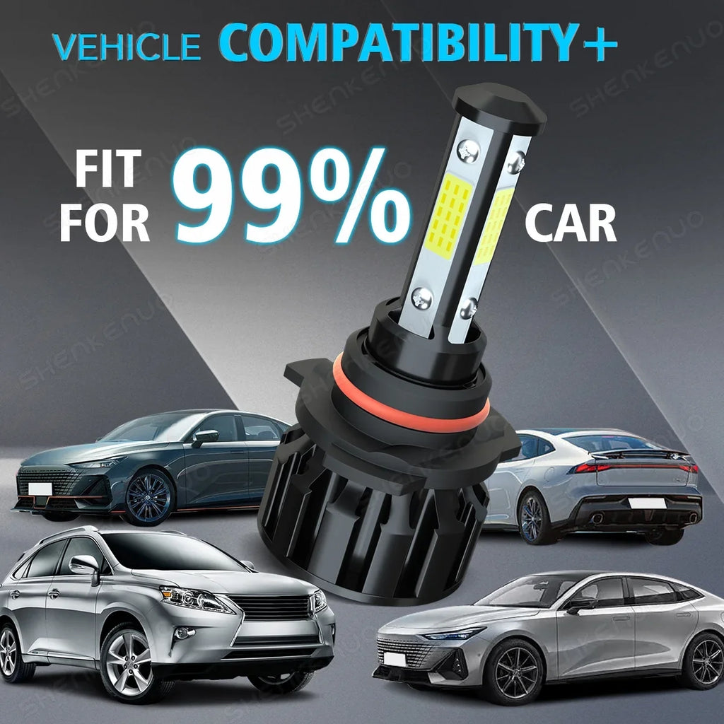 BMZONCC 9005 H11 LED Headlight H11 Fog Light Bulbs Combo for  4Runner 2010-2014 2015 2016 2017 2018 2019 2020