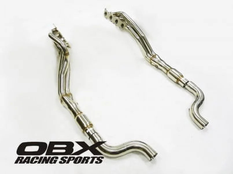Stainless Steel Long Tube Header Fitment For 15+  Mustang GT 5.0L Coyote AT/MT By OBX-RS