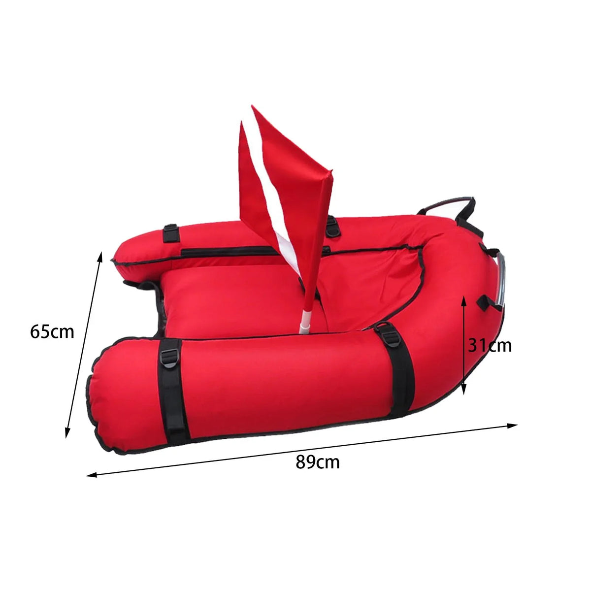 BAOSITY Diving Float Buoy Scuba Dive Flag Float Diving Safe Portable Dive Buoy Inflatable for diving Snorkeling Underwater Sports