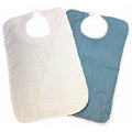 Beck's Classic Bib Hook and Loop Closure Reusable Terry Cloth, BTB1834 - Pack of 12