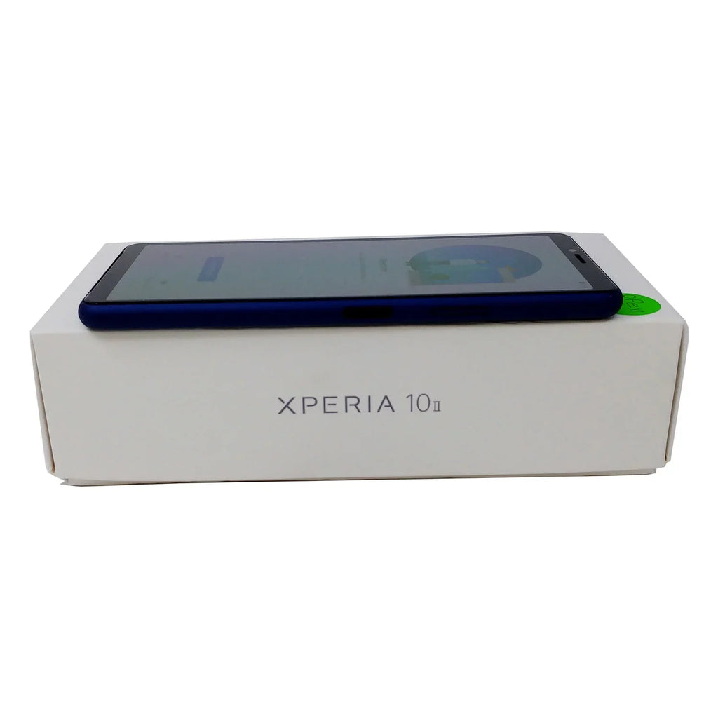 Open Box  Xperia 10 II 128GB XQ-AU52 Dual SIM GSM Unlocked 4G Smartphone - Blue