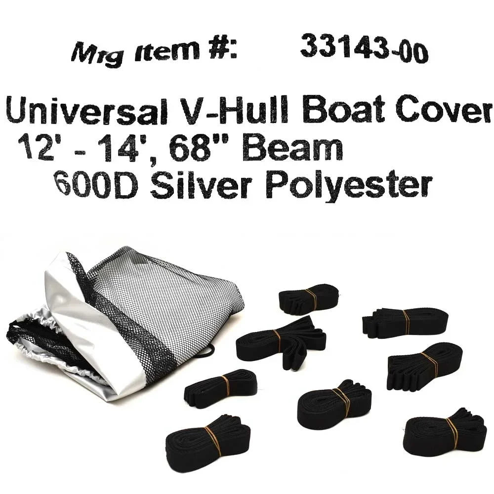 Covermate vessel Trailerable protector 33143-00 | 12 - 14 FT 68 Inch Beam V-Hull