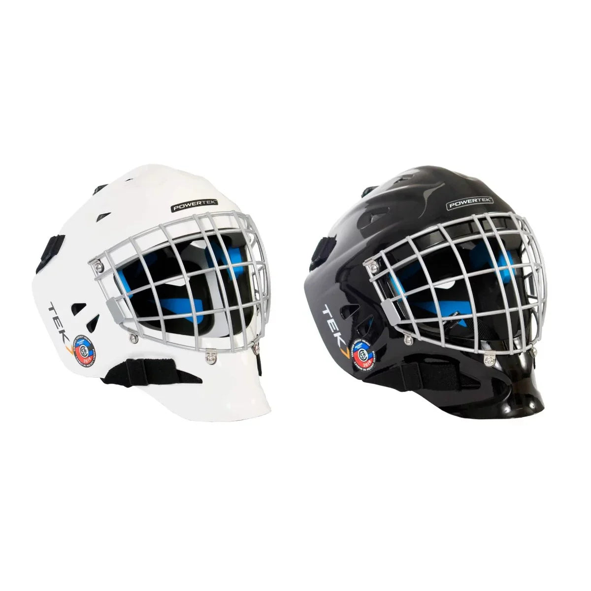 PowerTek V3.0 TEK Ice Hockey Goalie Helmet with Cage Mask, CSA Approved - Senior