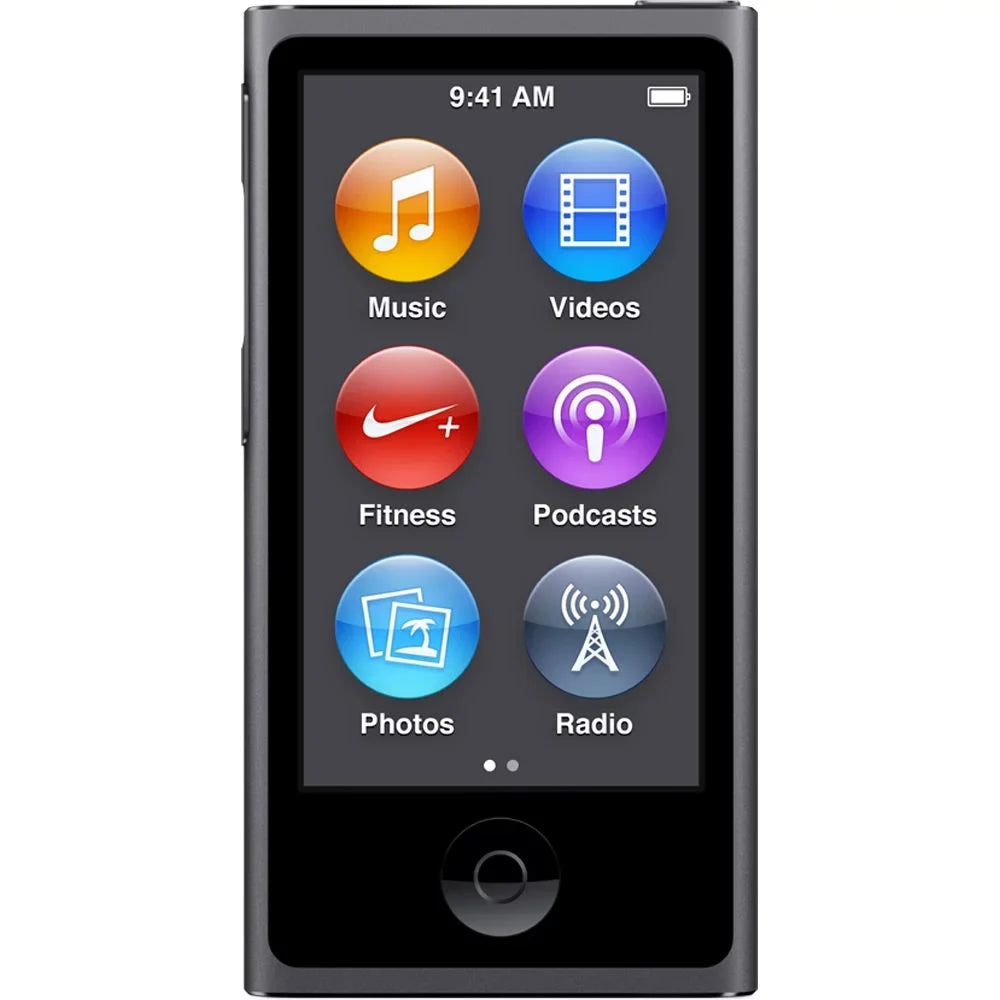 8th Gen 16GB Space Gray  | MP3 Player -Used Fair Condition | Silicone Case + Screen Protector + 1 Year Warranty