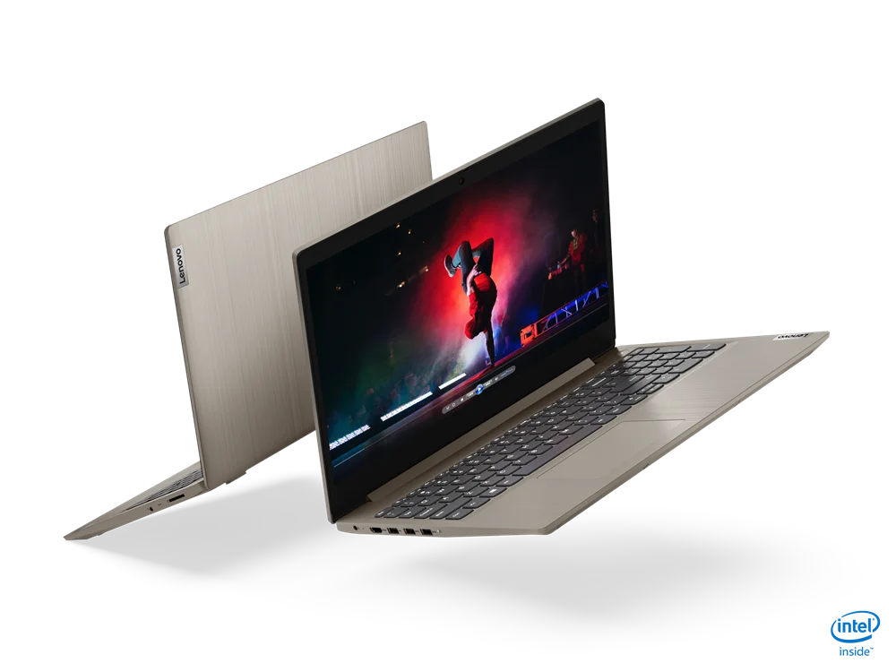 Restored  81WE00KWCF IdeaPad 3 15IIL05 15.6" HD Touchscreen i31005G1 1.2GHz  UHD Graphics 8GB RAM 256GB SSD Win 10S Home Almond (French Keyboard) (Refurbished)