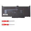 MXV9V Laptop Battery for  Latitude 5300 5310 7300 7400 Inspiron 7300 7306 2 in 1 Black, P96G P97G P99G P100G