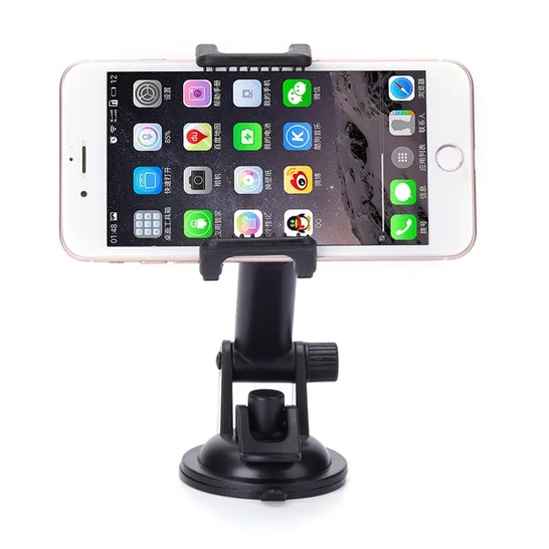 Premium Car Mount Holder Windshield Dash Cradle Window Glass Swivel Cradle Strong Suction VDJ for Motorola Moto E LTE E4 PLUS, G4 Play, G5 PLUS (XT1687) X 2 (2nd Gen) Z Play Droid Z2 Force Play
