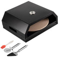 SKYSHALO Outdoor Pizza Oven, Stainless Steel Camp Pizza Oven, Pizza Oven Kit with Set of Professional Pizza Baking Tools Including 12" Cordierite Pizza Stone, Pizza Shovel, Pizza Cutter, Thermometer