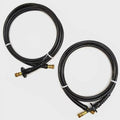 SeaStar vessel Hydraulic Steering Hose HO8312 | 12 FT Black (Set of 2)
