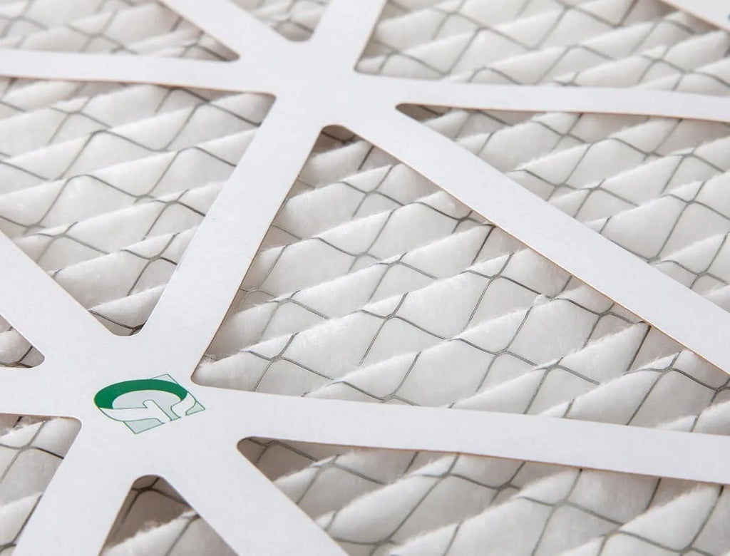 Actual Size: 13-1/2 x 24-1/2 x 7/8. 12 Pack of 14x25x1 MERV 13 Pleated Air Filters by Glasfloss