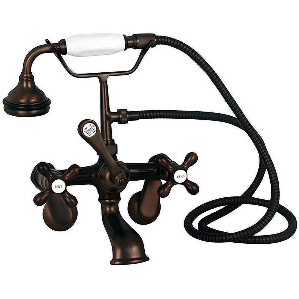 TKCTRN60-ORB4 Tub Kit 60 CI Roll Top  Shower Rd  Filler  Supplies  Drain-Oil Rubbed Bronze