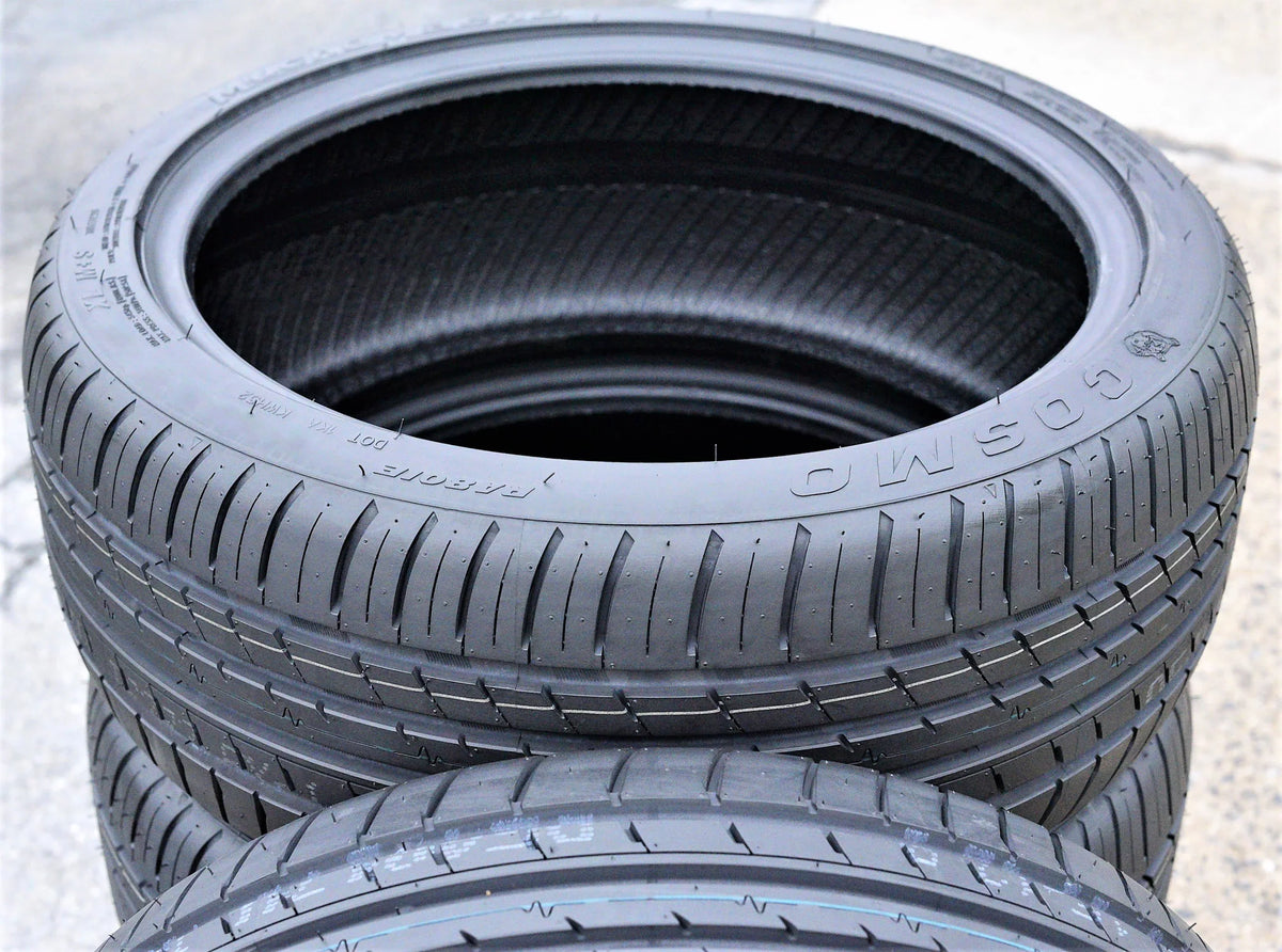 Set of 4 (FOUR) Cosmo MuchoMacho 225/50R17 ZR 98W All Season High Performance Tires Fits: 2012-15 Chevrolet Cruze LT, 2012-18  Focus Electric