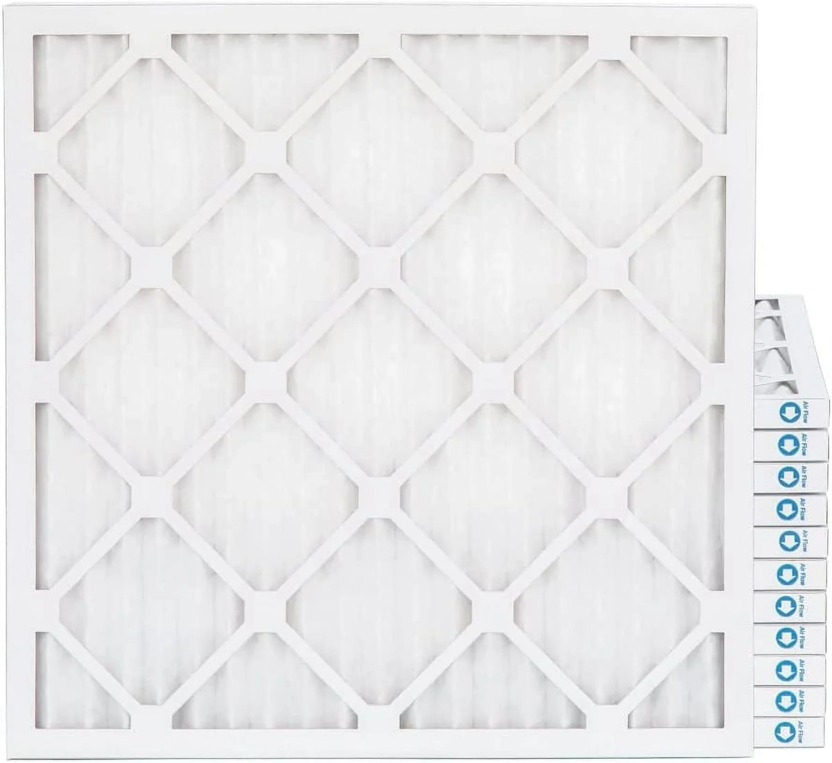 Ext Size:20-1/2 X 20-1/2 X 3/4. Case Of 12. 21X21x1 MERV 8 Pleated HV Furne 1 Inch Air Filters