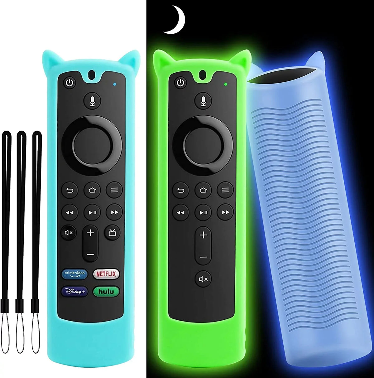 [3 Pack] Firestick wrap for Alexa Voice Remote 4k/Max/Lite(3rd Gen) 2021 Release, Fire Stick Remote shield,