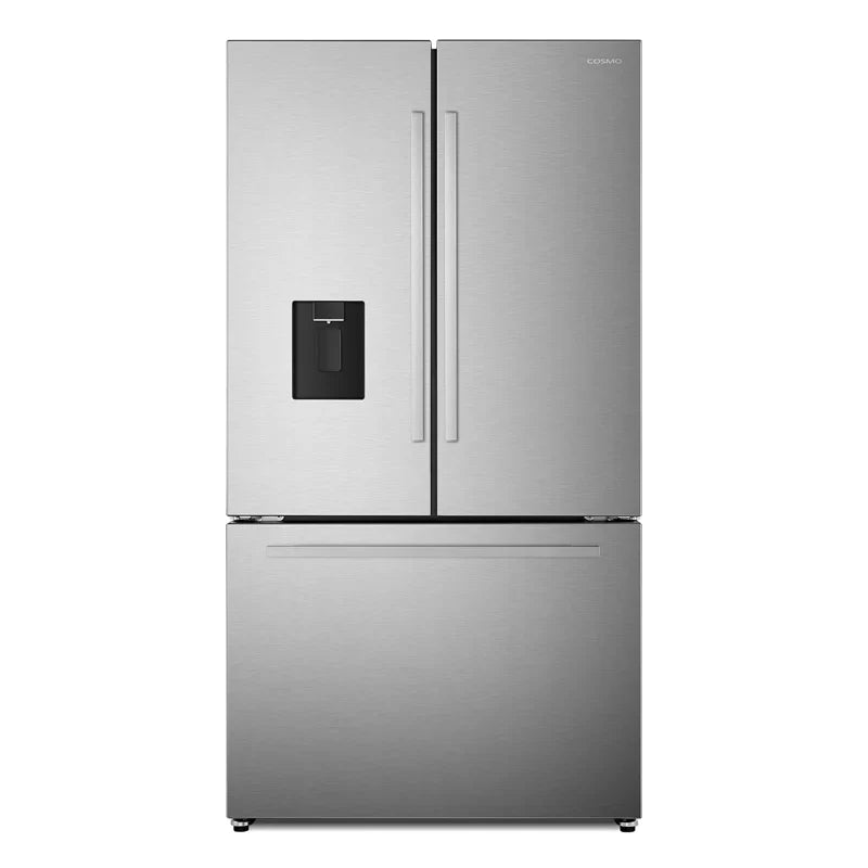 3-Door French Door Refrigerator moisture Dispenser in Stainless Steel. ft. 22.4 cu