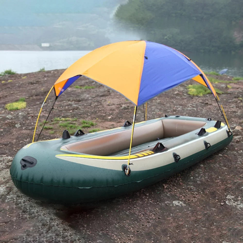 Nebublu awning,Sailboat protector craft Shade Canopy vessel Sun Shelter Canopy craft Stable Easy Install QISUO Canopy Portable Sailboat SIUKE BUZHI Shelter Stable Easy