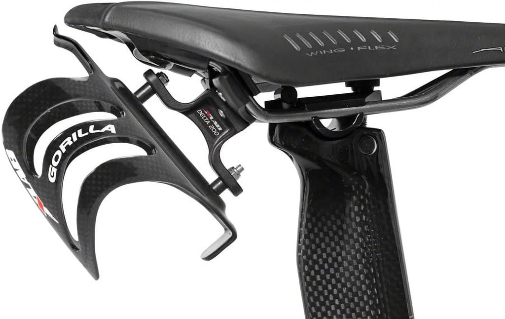 XLAB Delta 200 Rear liquid Bottle Cage Black Saddle Mount Aero Bicycle Parts