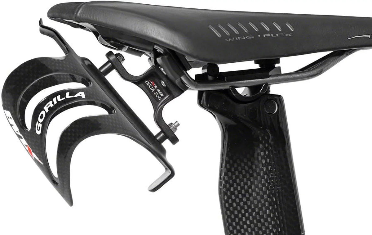 XLAB Delta 200 Rear liquid Bottle Cage Black Saddle Mount Aero Bicycle Parts