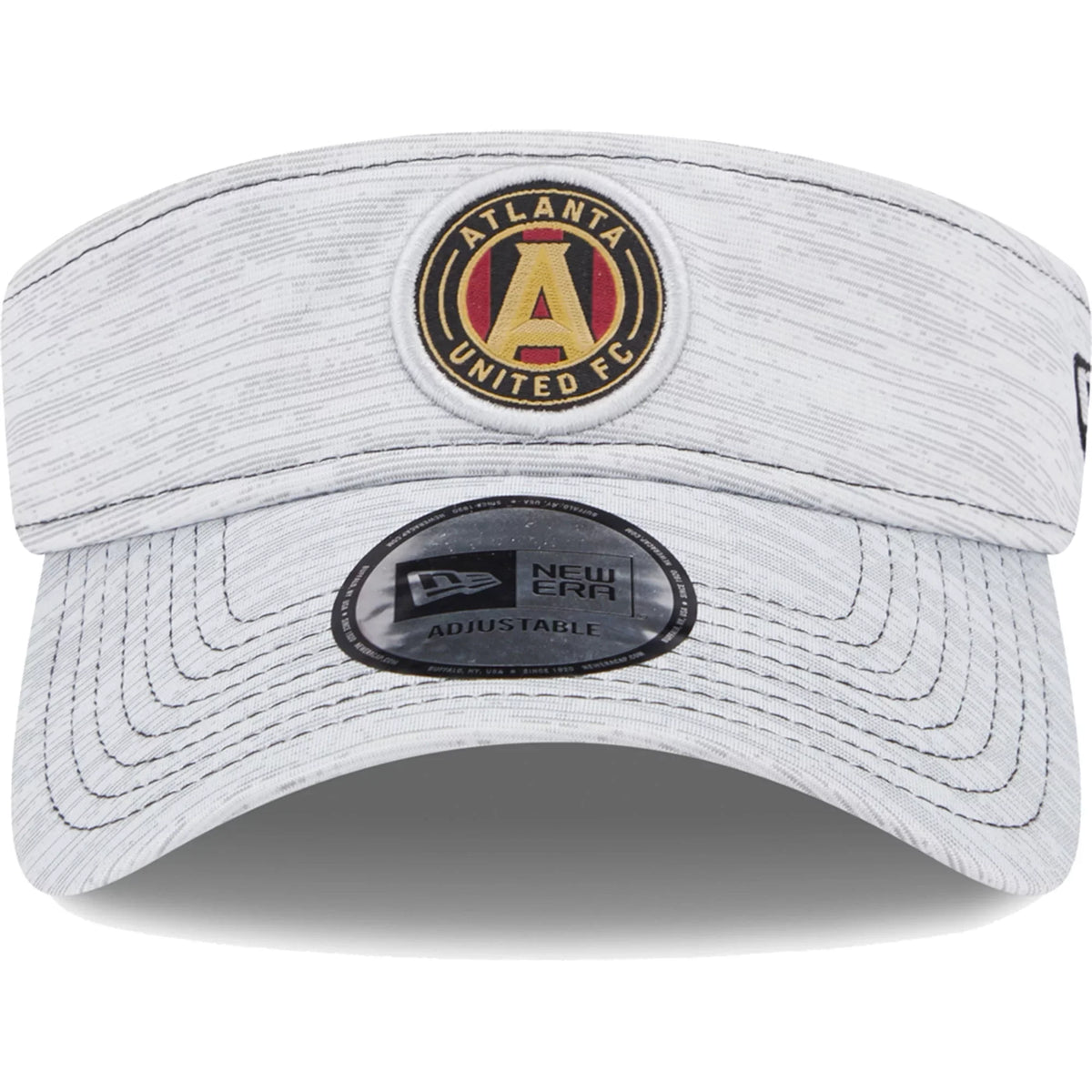 Men's New Era Gray Atlanta United FC Adjustable Visor - OSFA
