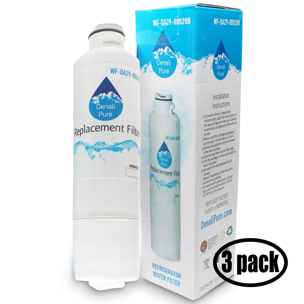 3-Pack Replacement for  RF4287HABP/XAA 02 Refrigerator moisture Filter - appropriate with  DA29-00020B, DA29-00020A, HAF-CIN Fridge liquid Filter Cartridge