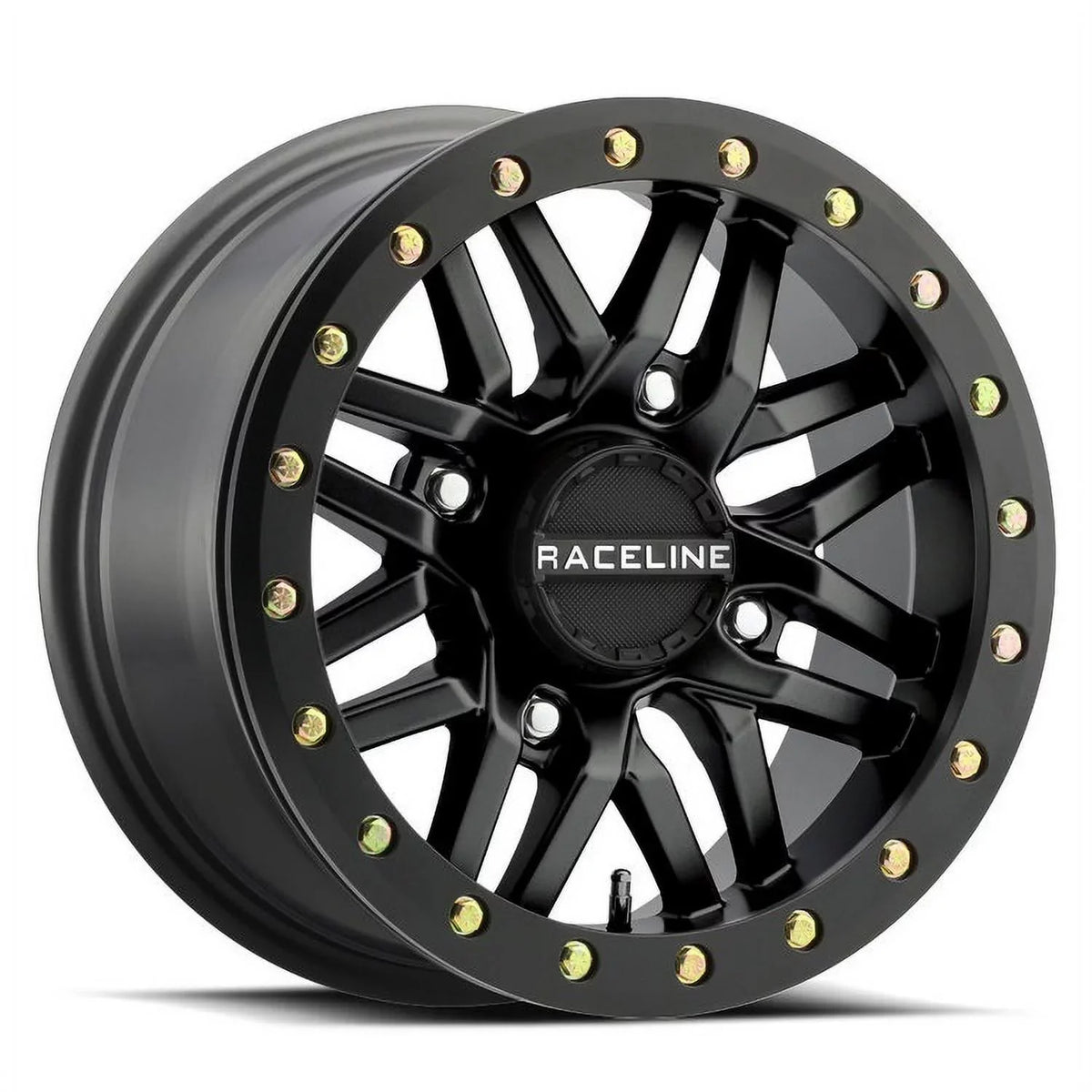 Raceline Ryno Bdlk 14" Bk Wheels 27" BFG KM3 Tires Can-Am Commander Maverick Renegade Outlander Defender