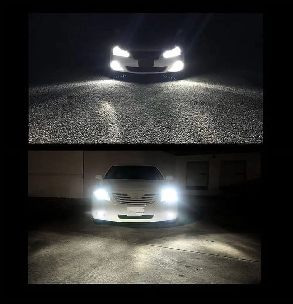 BMZONCC 9005 H11 LED Headlight H11 Fog Light Bulbs Combo for  4Runner 2010-2014 2015 2016 2017 2018 2019 2020