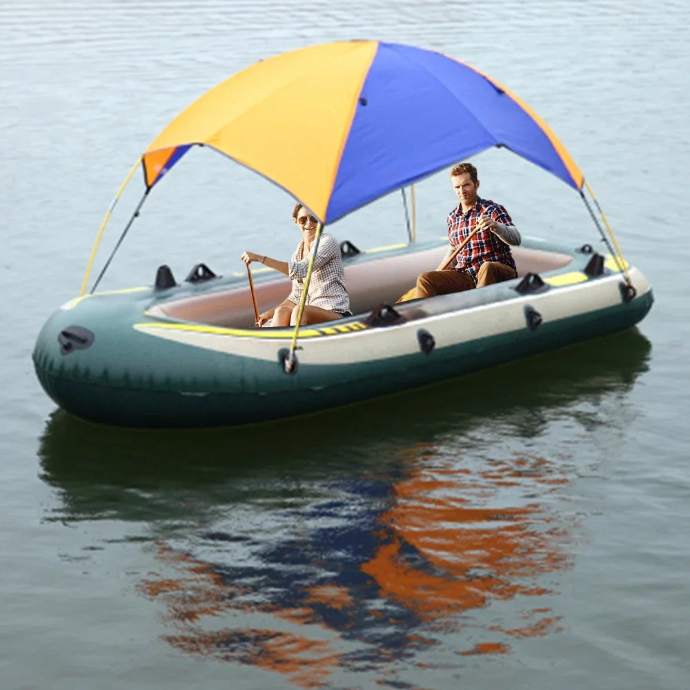Nebublu awning,Sailboat protector craft Shade Canopy vessel Sun Shelter Canopy craft Stable Easy Install QISUO Canopy Portable Sailboat SIUKE BUZHI Shelter Stable Easy