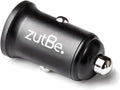 zutBe Dual USB-A 36W with one QC 3.0 Compact Metal Fast Car Charger for iPhone 14 13 12 SE 11 X 8 7 & iPad;  Galaxy S20 S1 Note OnePlu, Pixe, & More [Be Charitable, Durable, Confident]