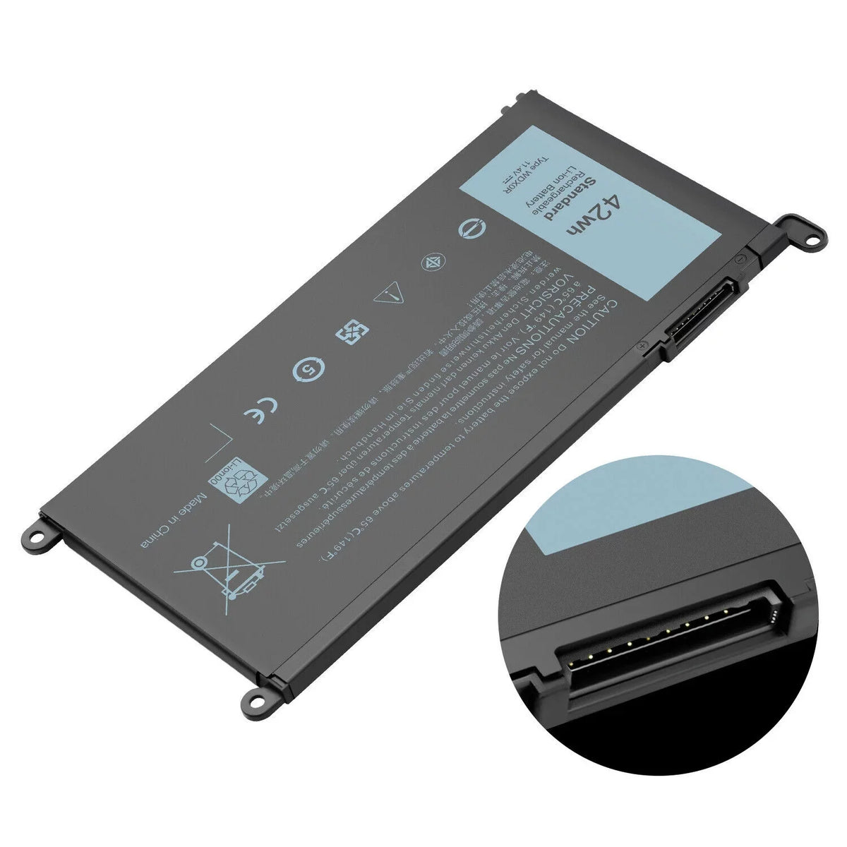 WDX0R Battery for  Inspiron 15 7000 5000 Series 5567 5568 fit P58F P66F P75F